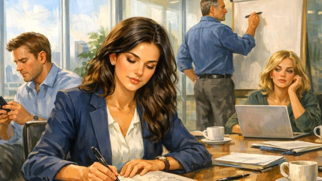 Was bedeutet es, wenn jemand immer einen Notizblock bei der Arbeit dabei hat, laut Psychologie?2026-03-22T23:19:40.845Z"