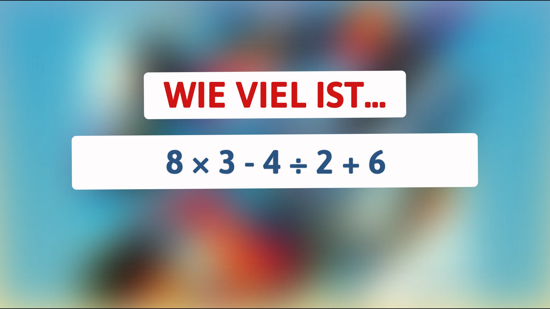 nur wer wirklich mitdenkt: kannst du dieses simple zahlenrätsel richtig lösen?"
